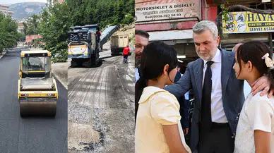 Dulkadiroğlu ve Andırın’da yol yenileme çalışmaları hızlandı
