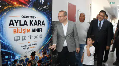 Kahramanmaraşlı Ayla öğretmenin adı bilişim sınıfında yaşatılacak