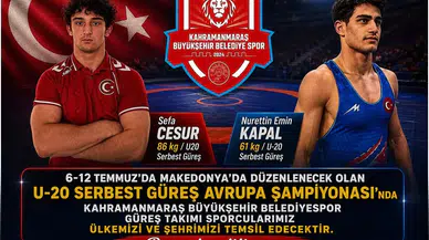 Kahramanmaraşlı güreşçilerin hedefi Avrupa’da kürsüye çıkmak