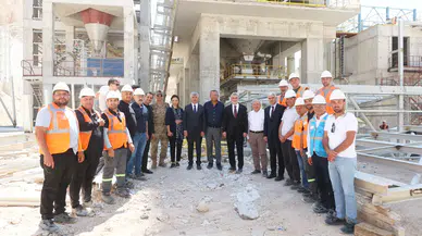 KİPAŞ Kireç Fabrikası'na Kahramanmaraş protokolünden ziyaret
