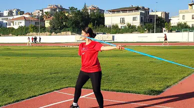 3 dalda Türkiye birincisi olan Meryem'in hedefi olimpiyatlara katılmak