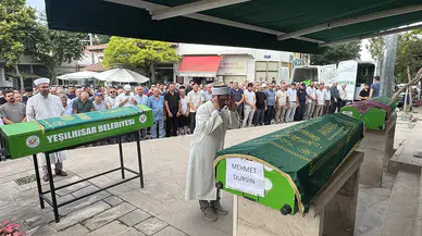 Teknenin alabora olması sonucu ölen 3 kişi Kayseri'de toprağa verildi