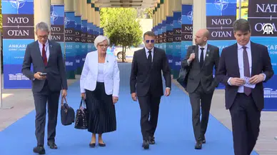 Liderlerin Cumhurbaşkanlığı Külliyesi’ne girişleri başladı