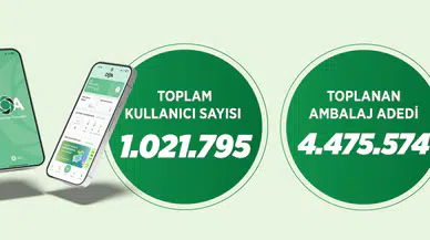DOA ile 2 günde 4,5 milyon ambalaj toplandı