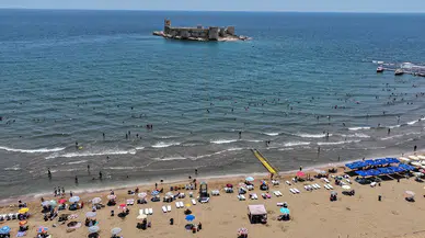 Mavi bayraklı Kızkalesi yaz sezonuna yüzde 60 dolulukla girdi