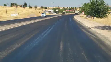 Aşırı sıcaklık asfalt eritti!