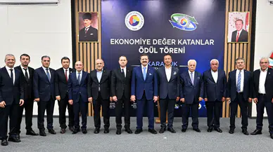 Karabük'te ekonomiye değer katanlar ödüllendirildi