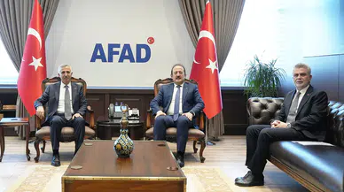 Vali Ünlüer ve Başkan Görgel’den Emniyet ve AFAD’a ziyaret