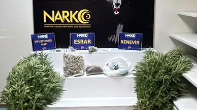 Adana'da uyuşturucu operasyonunda yakalanan 4 zanlı tutuklandı