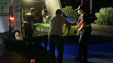 Alanya'da yolcu otobüsünün çarptığı kişi öldü
