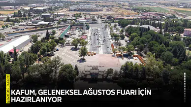 KAFUM, Geleneksel Ağustos Fuarı için hazırlanıyor
