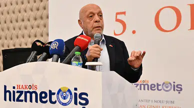 HAK-İŞ Genel Başkanı Arslan Gaziantep'te konuştu