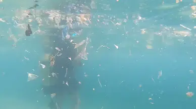 Güney rüzgarları Akdeniz kıyılarına atık taşıyor