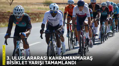 3. Uluslararası Kahramanmaraş Bisiklet Yarışı tamamlandı