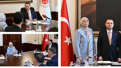 Adalet Bakanı Akın Gürlek, Muhsin Yazıcıoğlu’nun ailesiyle görüştü
