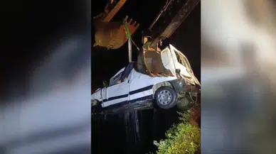 Sulama kanalına düşen kamyonette 1 kişi hayatını kaybetti