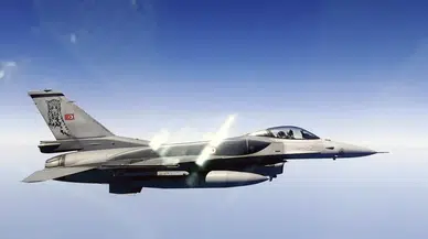 8'inci Ana Jet Üs Komutanlığı'ndan kalkan uçaklar Karadeniz semalarında