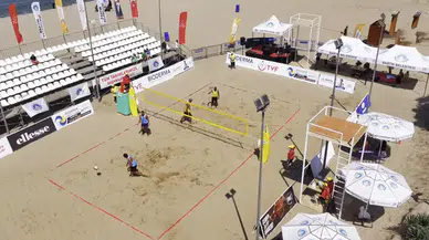 Bartın, uluslararası plaj voleybolu organizasyonuna ev sahipliği yapıyor