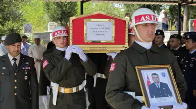 Kalp krizi sonucu yaşamını yitiren uzman çavuşa Osmaniye'de veda