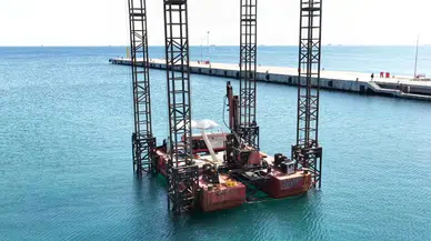 Sinop'ta kruvaziyer ve yat limanı için sondaj çalışmalarına başlandı