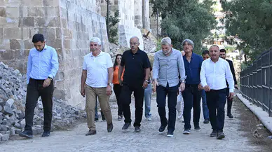Tarihi Kahramanmaraş Kalesinde çalışmalar tamamlanıyor