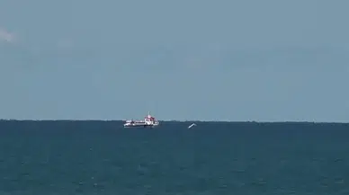 Gürcistan'dan kalkan özel uçak Rize açıklarında denize acil iniş yaptı