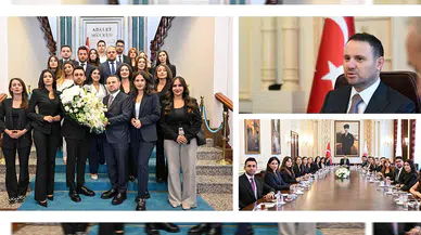 Adalet Bakanı Gürlek, İstanbul'daki adliye muhabirlerini kabul etti