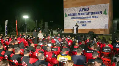 AFAD Doğu ve Güneydoğu Anadolu Bölgesi Akreditasyon Kampı başladı