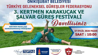 Türk güreşinin nabzı bu yıl da Onikişubat imzasıyla Kertmen’de atacak