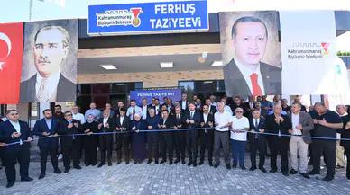 Büyükşehir’in Ferhuş Taziyeevi törenle hizmete açıldı