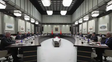Cumhurbaşkanlığı Kabinesi Erdoğan başkanlığında toplandı