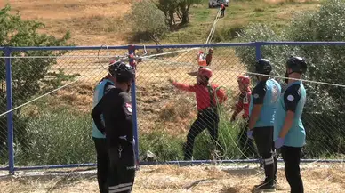 Hakkari'de olası göç hareketlerine karşı tatbikat gerçekleştirildi