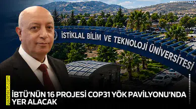 İBTÜ’nün 16 projesi COP31 YÖK Pavilyonu’nda yer alacak