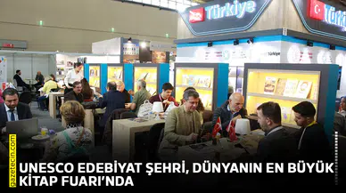 UNESCO Edebiyat Şehri, dünyanın en büyük Kitap Fuarı’nda
