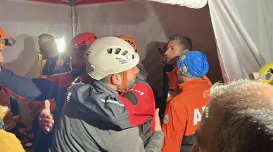 Isparta'da kanyonda mahsur kalan 10 İHH gönüllüsü kurtarıldı
