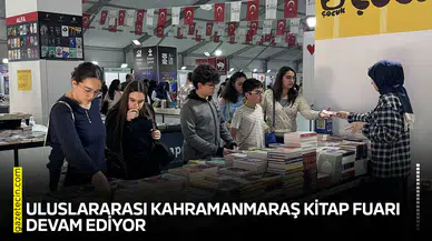 Uluslararası Kahramanmaraş Kitap Fuarı devam ediyor