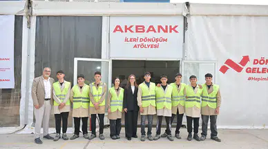 Milli Eğitim Bakanlığı ve Akbank ileri dönüşümü mesleki eğitime taşıyor