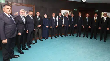 AK Parti Kahramanmaraş heyetinden İçişleri Bakanı Çiftçi’ye ziyaret