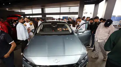 TEKNOFEST'te sergilenen Togg T10X ve T10F yoğun ilgi gördü