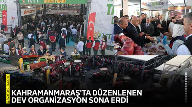 Kahramanmaraş'ta düzenlenen dev organizasyon sona erdi