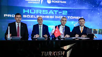 Türkiye'nin seri üretilebilen ilk uydu ailesi HÜRSAT için imzalar atıldı