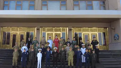 MSB, Vatan Marşı’nı seslendiren asker üniformalı çocukları paylaştı