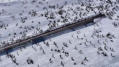 Erciyes'te sezon kapanmadan tüm zamanların ziyaretçi rekoruna ulaşıldı