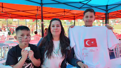 Anne ve çocuklar, 19 Mayıs’ta Bayrak temalı etkinlikte buluştu