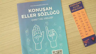 Ortaokul öğrencilerinin işaret dili deyimler sözlüğü projesi üçüncüsü oldu