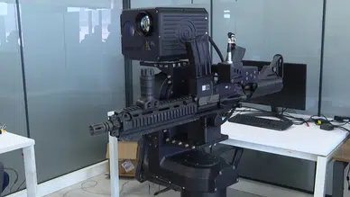 Tek personelle kurulabilen uzaktan atış sistemi göreve hazır