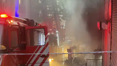 Ayakkabı imalathanesinde çıkan yangın söndürüldü