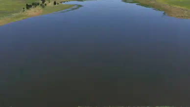 Kuraklıktan etkilenen Kabaklı Göleti mevsimsel yağışlarla doldu