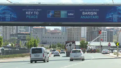 NATO Zirvesi öncesi başkentte hazırlıklar devam ediyor