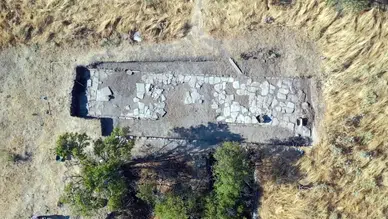 1500 yıl önceki depremin izleri kazı yapılan caddede tespit edildi
